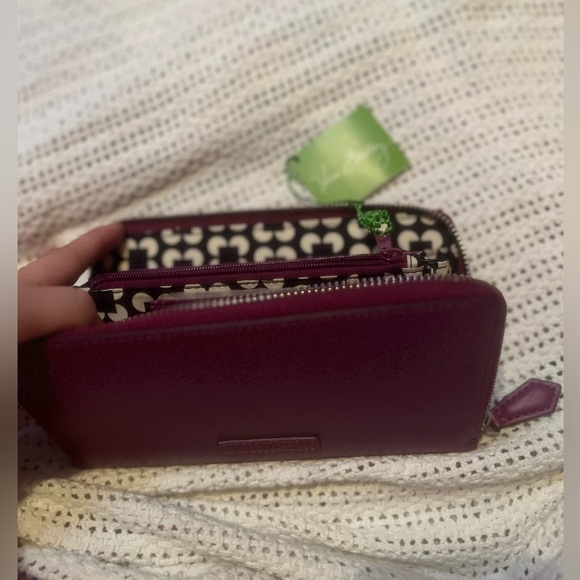 Vera Bradley Purple Faux Leather Wallet NWT!!! - Picture 9 of 11